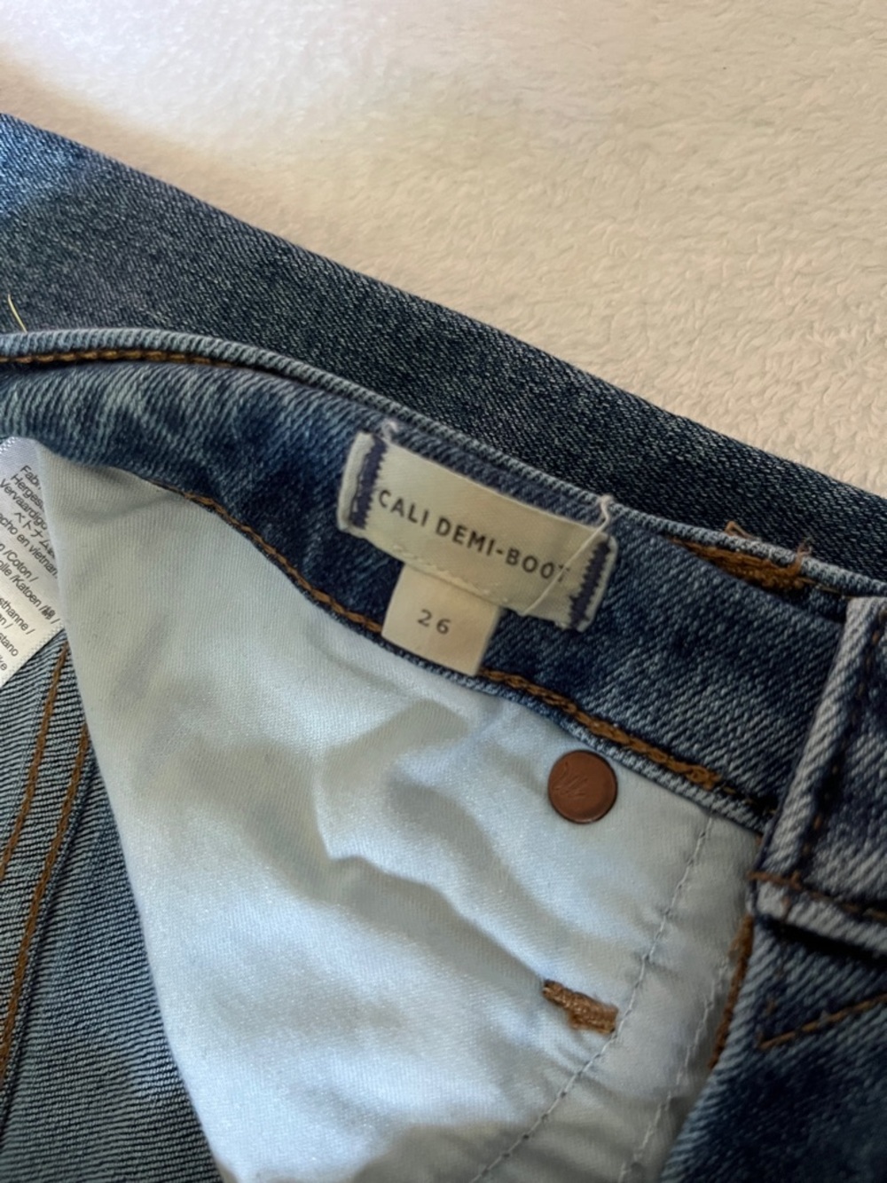Madewell Cali Demi Boot Jeans - Picture 3 of 8
